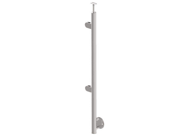 Baluster rustfrit stål - Sidemonteret - 1000 mm